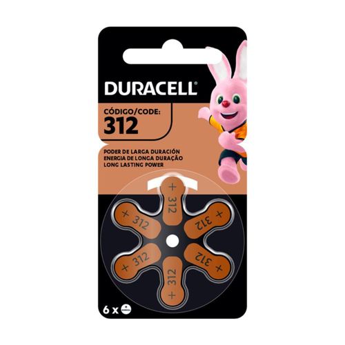 Pila auditiva 312 (pack de 6)