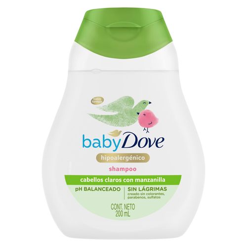 Shampoo Cabello Claro Baby Humectación Enriquecida pH Neutro 200 ml