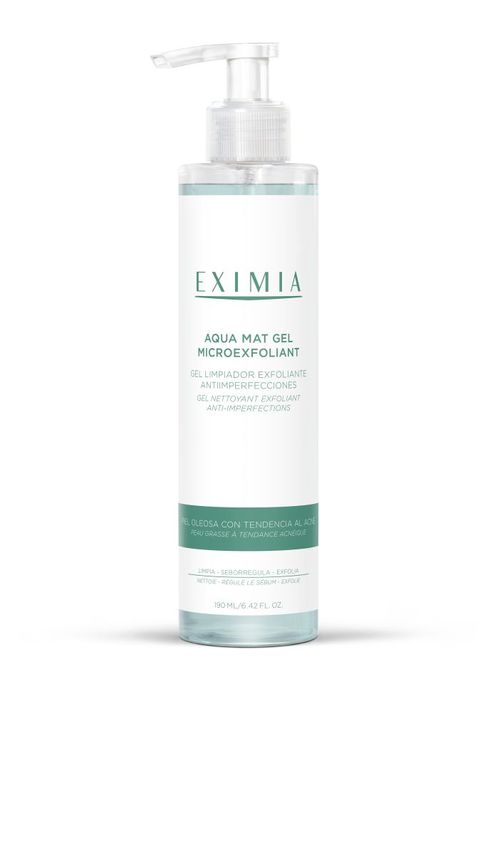 Gel limpiador microexfoliante aqua mat 190 ml