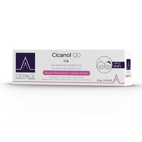 Cicanol qd gel reparador epidermico 15 gr