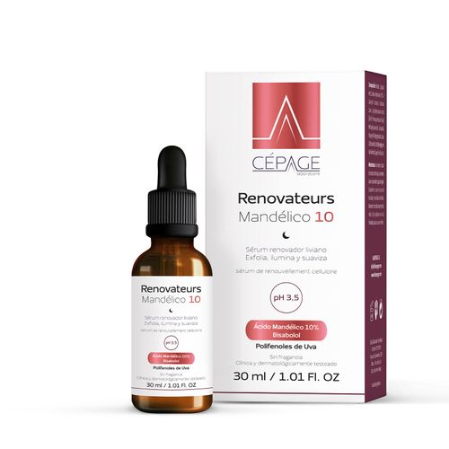 Renovateurs mandélico 10% serum renovador 30 ml