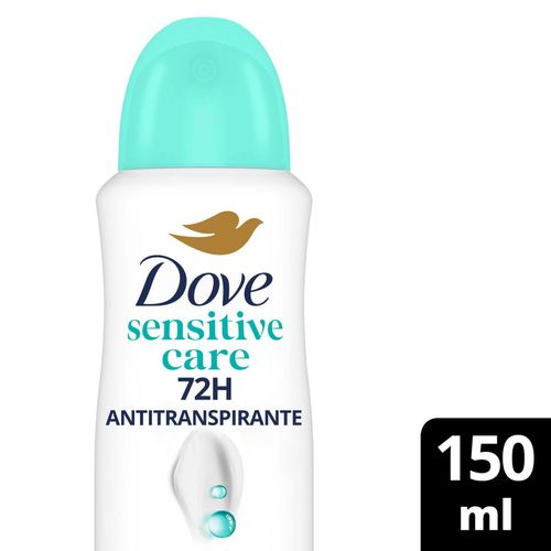Antitranspirante sensitive care 72hs 150 ml
