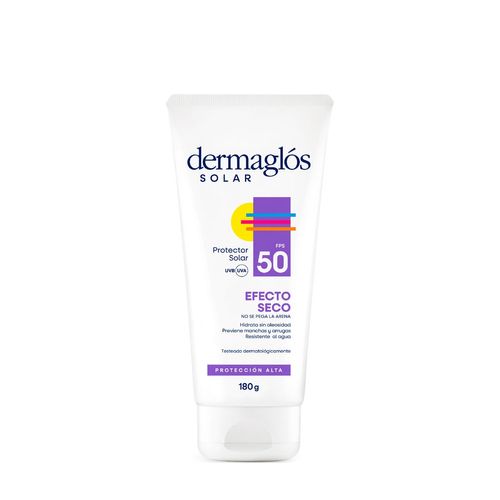 Protector solar fps50 efecto seco crema 180 gr