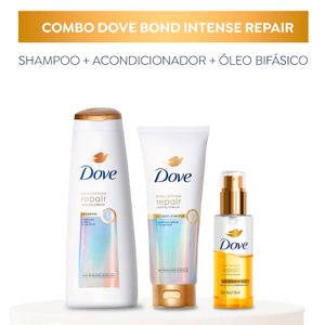 Combo shampoo + acondicionador + óleo bifásico  bond intense repair