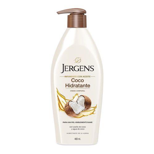 Crema corporal coco hidratante 400 ml