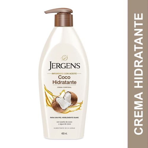 Crema corporal coco hidratante 400 ml
