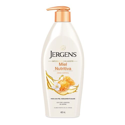 Crema corporal miel nutritiva 400 ml