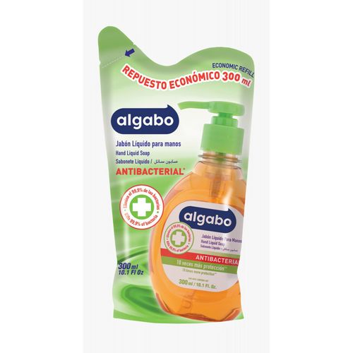 Jabon liquido antibacterial doypack 300 ml