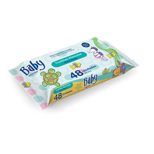 Baby toallitas humedas (48 unidades)