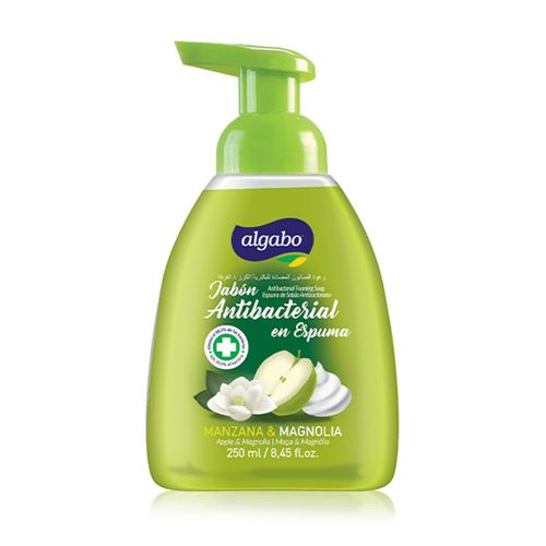 Jabon liquido antibacterial espumoso manz/magn 250 ml