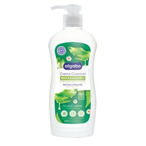 Crema corporal aloe-manzana 400 ml