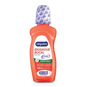 Enjuague bucal sin alcohol fresh mint 500 ml