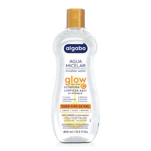Agua micelar facial glow 400 ml
