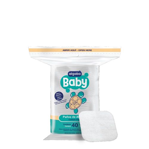Baby paños de algodon (40 unidades)