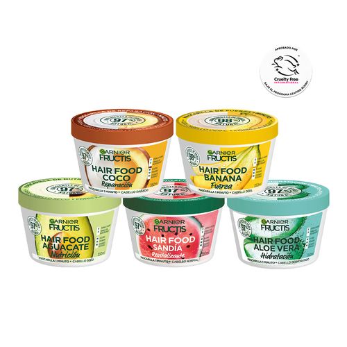 Combo hair food alimenta tu pelo: 5 mascarillas