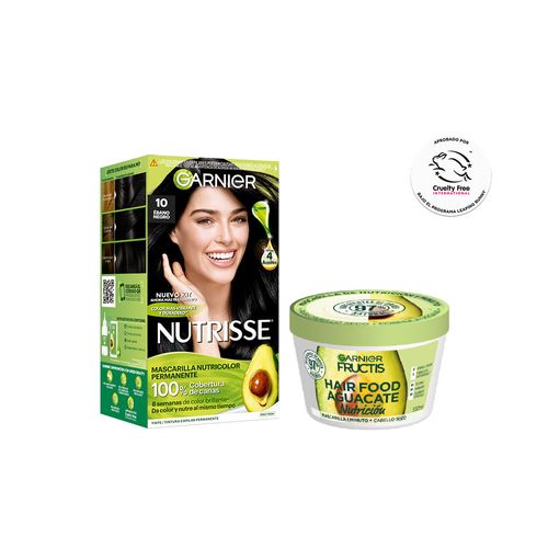 Combo tono 10 + hair food palta mascarilla