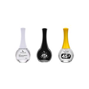 Combo de esmaltes: uñas fuertes