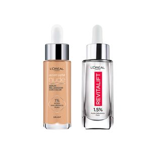 Combo rostro serum: true match serum + serum acido hialuronico
