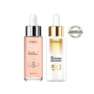 Combo rostro serum: true match serum + serum uv defender