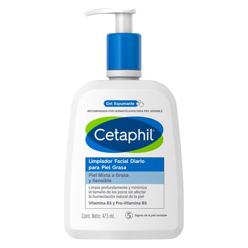 Limpiador facial diario para piel grasa  473 ml