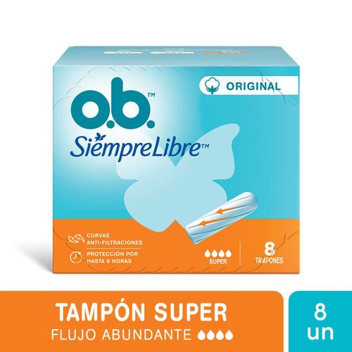 Tampones Ob Super (8 unidades)