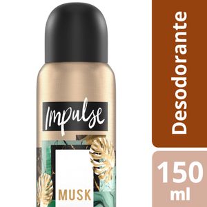 Desodorante en aerosol musk 98 gr