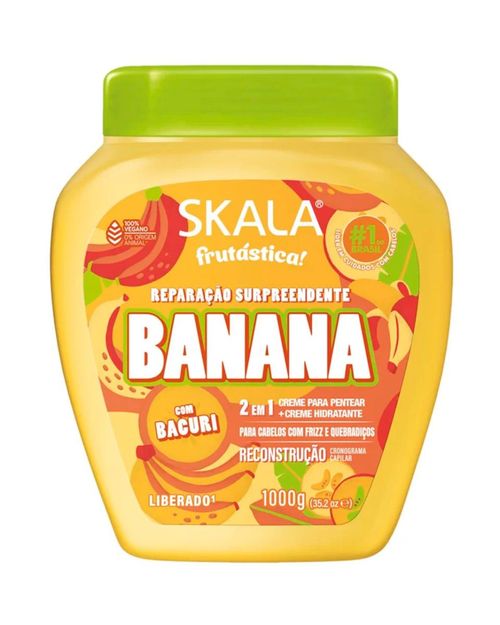 Crema tratamiento banana e bacuri 1000 gr