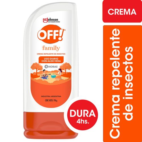 Crema repelente de insectos family 196 gr