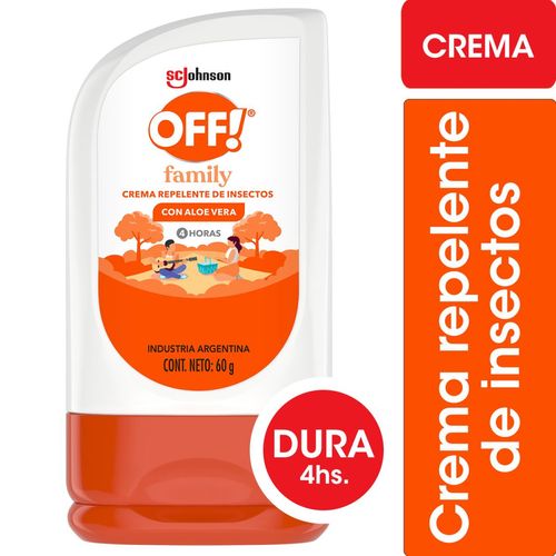 Repelente para mosquitos crema 60 gr