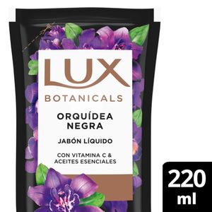 Jabon liquido orquidea negra respuesto 220ml