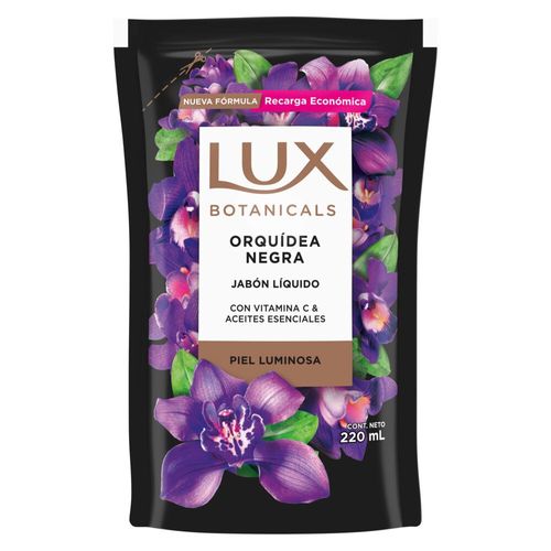 Jabon liquido orquidea negra respuesto 220ml