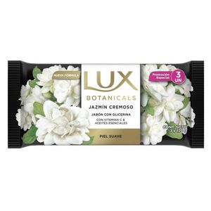 Jabón en barra jazmin cremoso 120 gr (3 unidades)