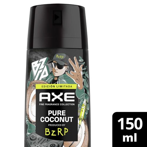 Desodorante en aerosol pure coconut 96 gr