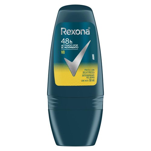 Antitranspirante rollon v8 50 ml