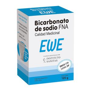 Bicarbonato de sodio 125 gr