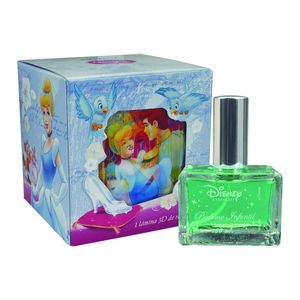 Perfume infantil cenicienta con lamina 3d 50 ml