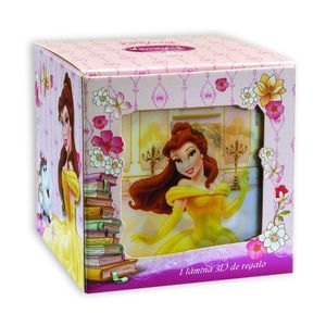 Perfume infantil princesa bella con lamina 3d 50 ml