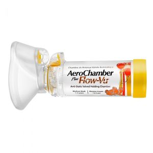 Aerocámara plus mascara mediana para niños (de 1 a 5 años)