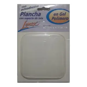 Plancha de gel con soporte de tela