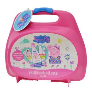 Valijita (set 2 labiales + 2 esmaltes + perfume + stickers)