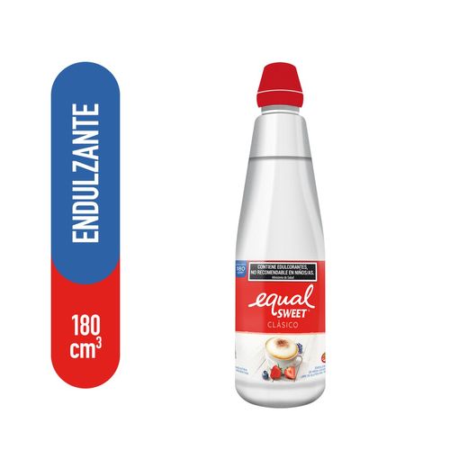 Edulcorante clasico liquido frasco 180 cc