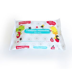 Toallitas humedas con sticker (20 unidades)