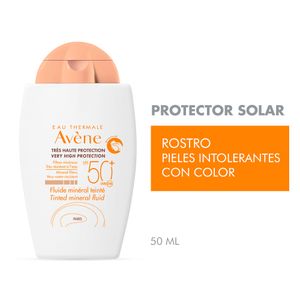 Protector solar fluido mineral color fps 50+ 40ml