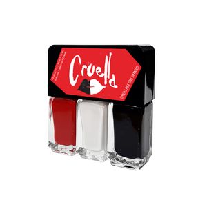Trio de esmaltes cruella