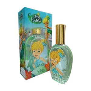 Perfume infantil hadas frasco pintado edp 50ml