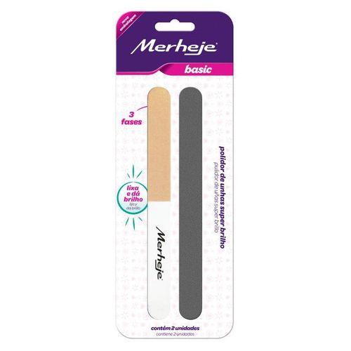 Pulidor para uñas super brillo (2 u)