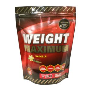 Weight maximun vainilla pouch 750 gr