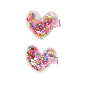 Hebillas tipo beoche en forma de corazon