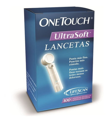 Lancetas ultrasoft (100 unidades)
