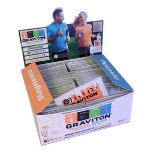 Magnesio + potasio + complejo vit B + vit (80 sobres ef)